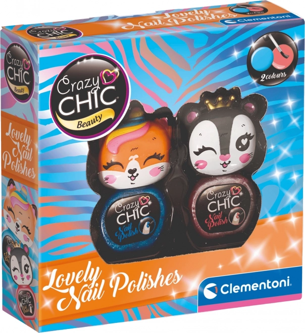 Set di smalti per unghie Crazy Chic Beauty Lovely Collection