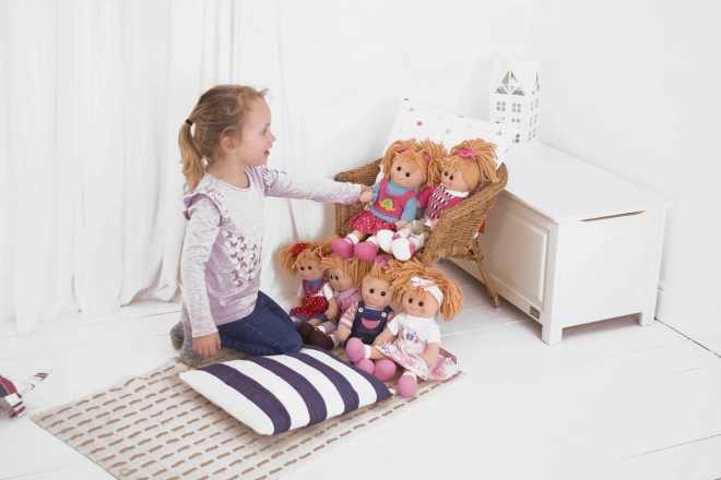 Bambola di stoffa Emily di Bigjigs Toys 34 cm