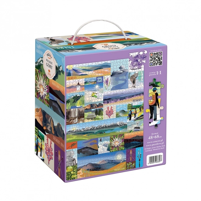Puzzle Puzzlove Montagne Polacche 1000 pezzi