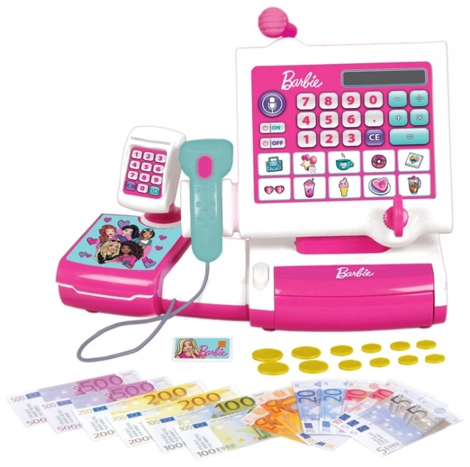 Cassa della Barbie con scanner