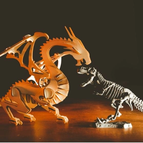 Set scientifico Crazy Science Draghi e Dinosauri