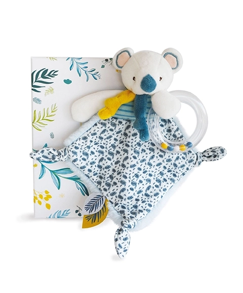 Confezione regalo Doudou - koala Yoca con sonaglio 22 cm