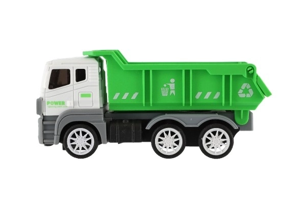 Camion da cantiere in plastica con ruote libere 14cm