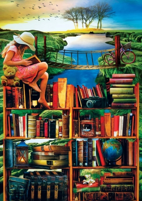 Puzzle Viaggiatrice 1000 pezzi