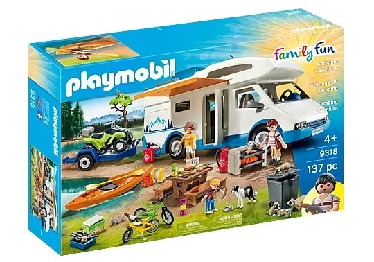 Set familiare divertente 9318 Gita in camper
