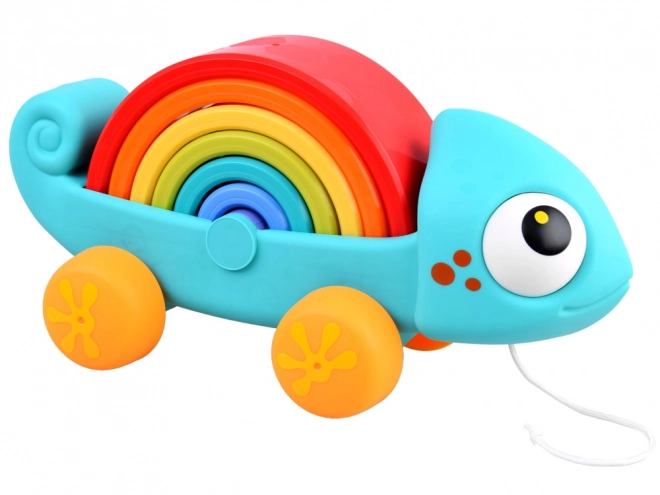 Arcobaleno Camaleonte Puzzle Montessori