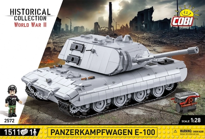 Set da costruzione carro armato Panzerkampfwagen E-100