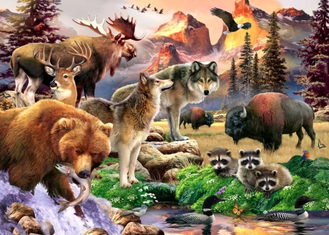 Puzzle Natura 500 pezzi