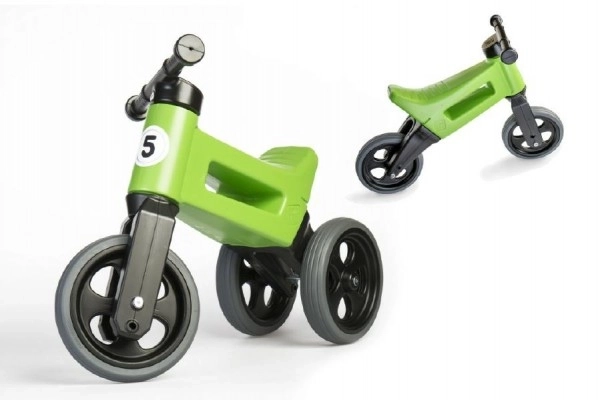 Bicicletta Senza Pedali Funny Wheels Rider Sport Verde 2 in 1