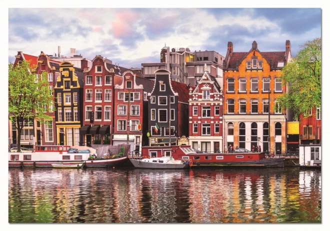 Puzzle caseggiati danzanti Amsterdam 1000 pezzi