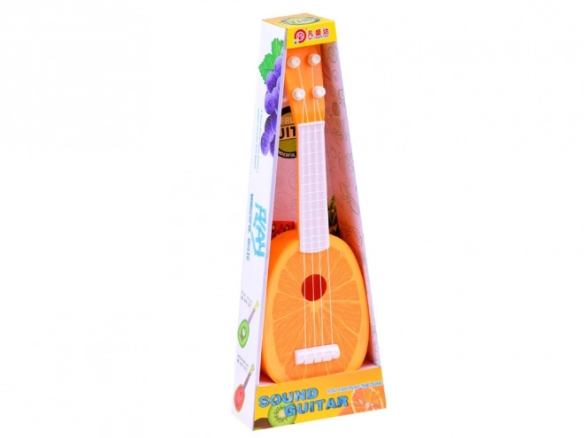 Ukulele fruttato per bambini – arancione