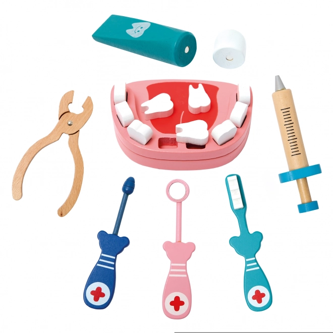 Set da dentista in legno per bambini