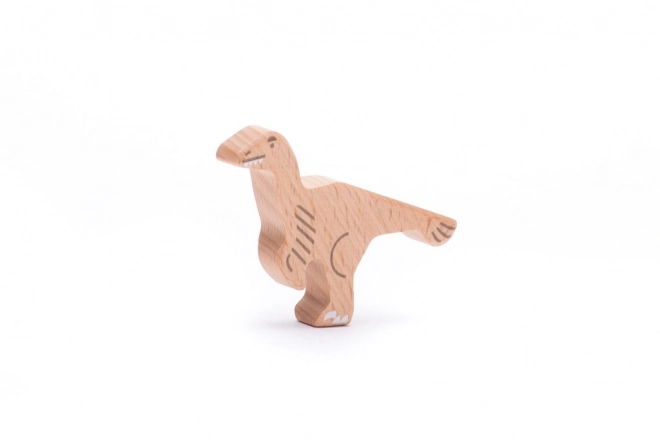 Set di dinosauri di legno per bambini