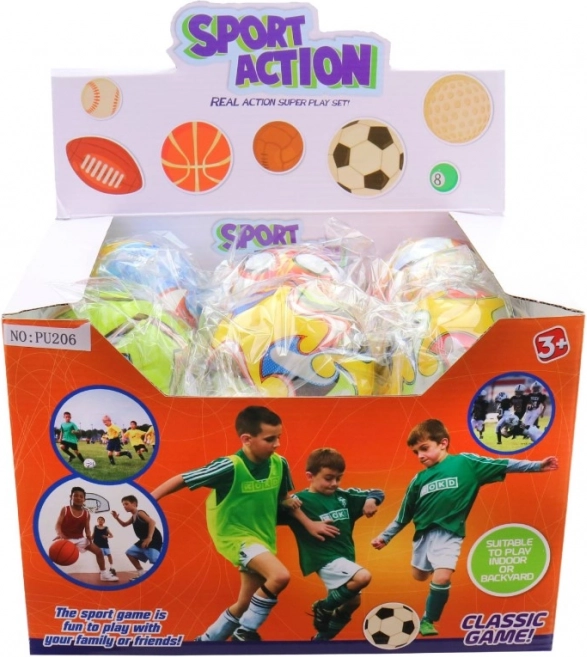 Palline colorate per bambini 9 cm, 12 pezzi