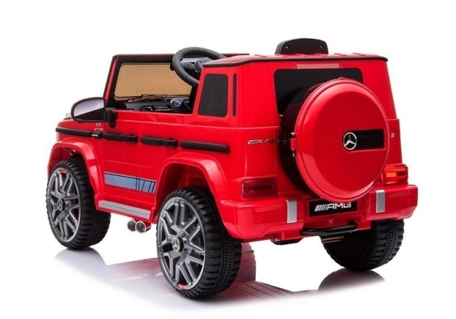 Mercedes G63 AMG Rosso con Batteria per Bambini