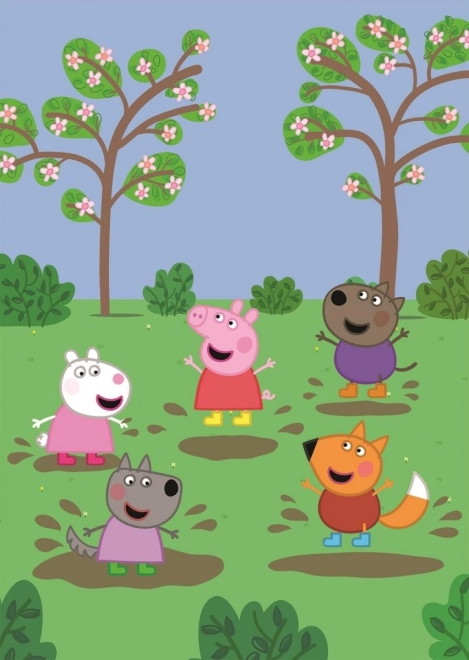 Puzzle Peppa Pig Clementoni Play For Future 2x20 pezzi