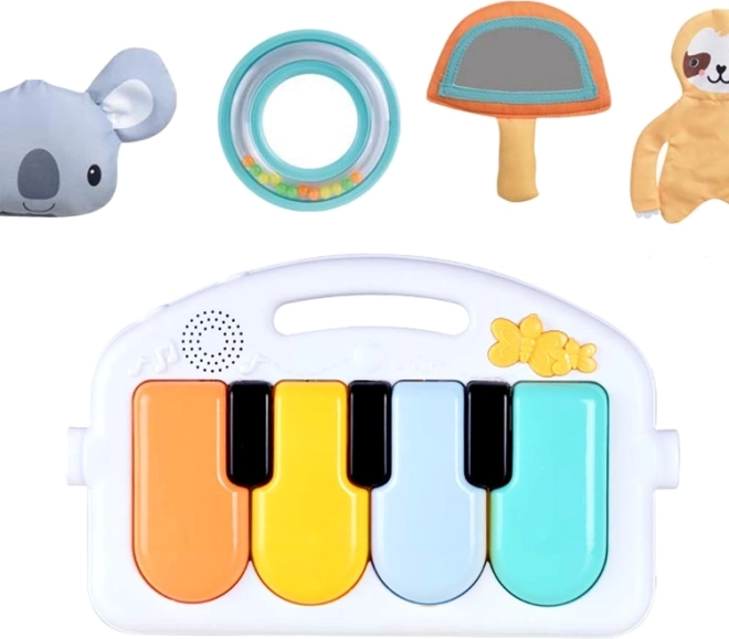 Pianofortino interattivo con luci e melodie