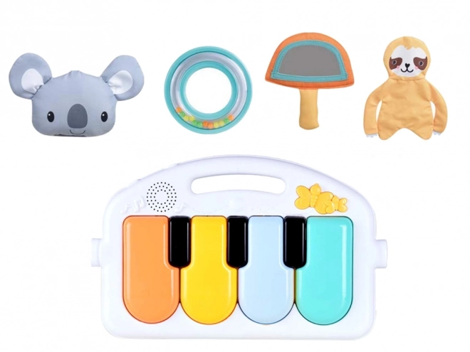 Tappeto Educativo Koala Pianola con Melodie e Ciondoli