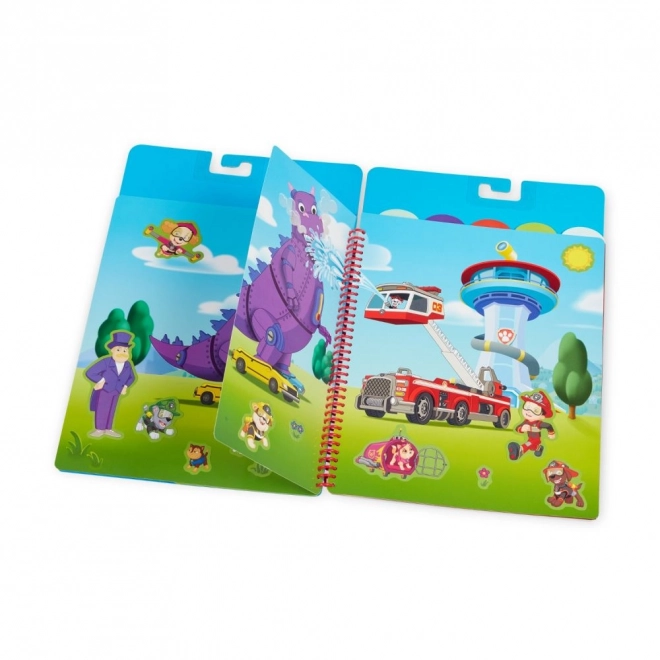 Adesivi Riutilizzabili Flip-Flap Missione Finale Paw Patrol