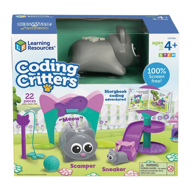 Set Coding Robot Scamper & Sneaker