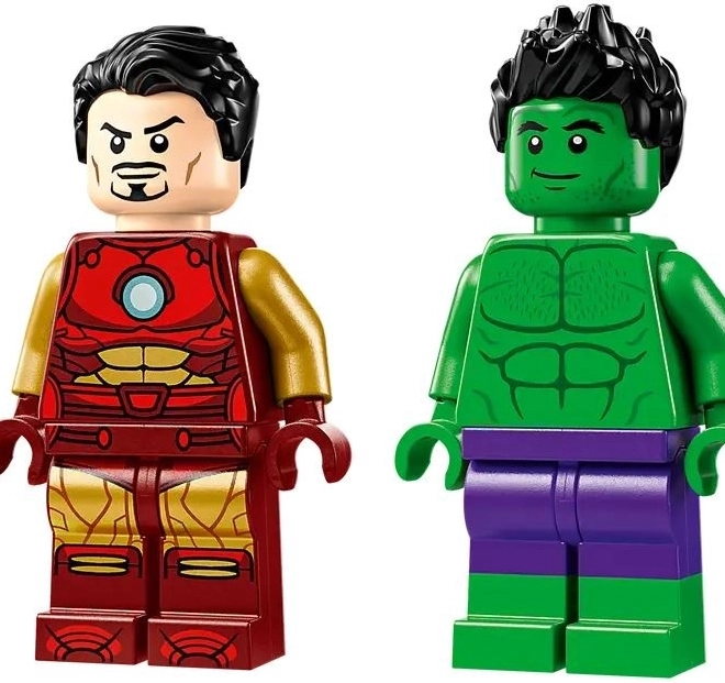 Duo d’azione IRON MAN e HULK