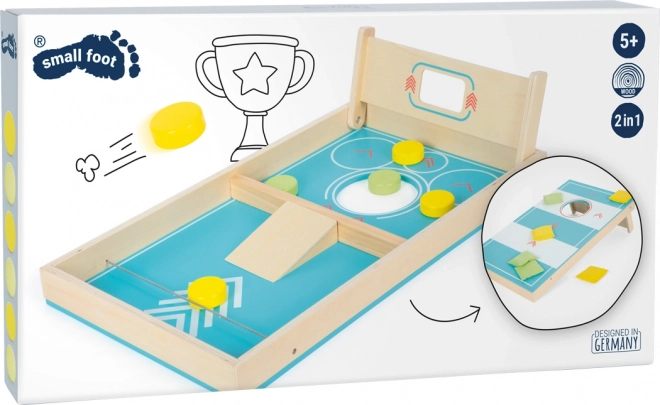 Gioco 2 in 1 Cornhole e Hockey da tavolo Small Foot