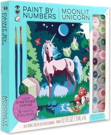 Pittura per numeri unicorno