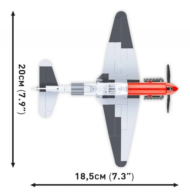 Modello in mattoncini Yakovlev Yak-3