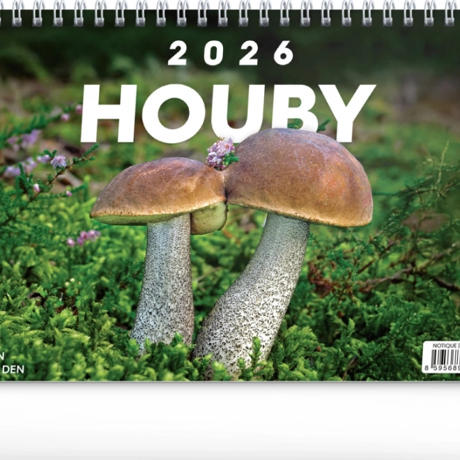 Calendario da tavolo Funghi 2026