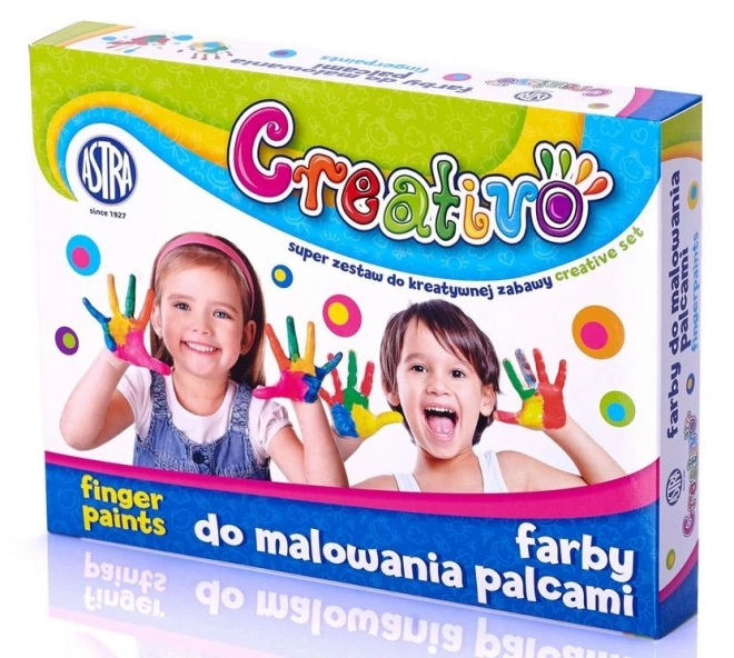 Colori a dita bambini ASTRA 4 x 50 ml