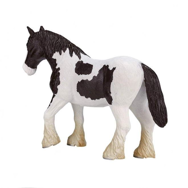 Cavallo Clydesdale Bianco e Nero Mojo