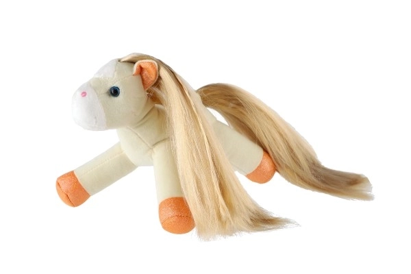 Unicorno in Borsetta Arancione di Peluche