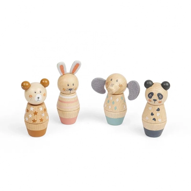 Animali di legno da assemblaggio Bigjigs Toys