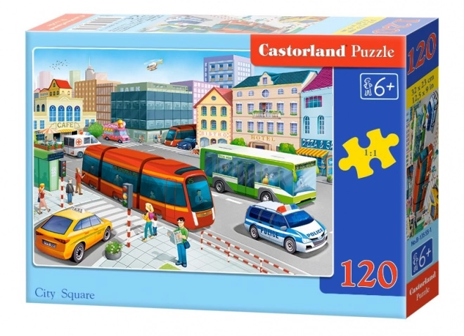 Puzzle 120 pezzi City Square