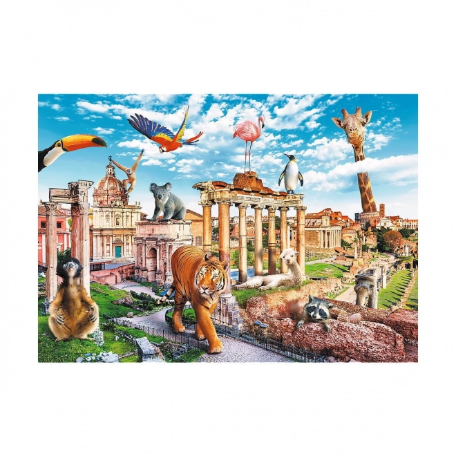 Puzzle 1000 pezzi Art Collection - Roma Selvaggia