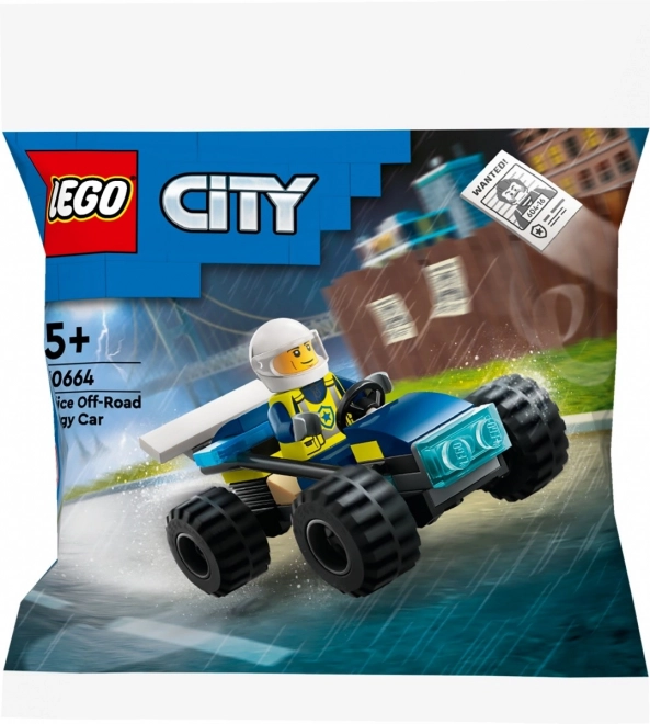 Buggy della polizia in azione