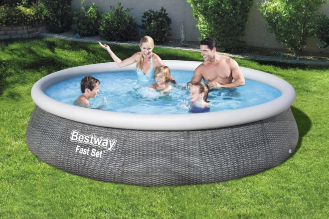 Piscina da giardino Bestway per bambini 396 x 84 cm 57376