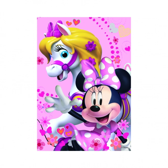 Puzzle con gemme Minnie 200 pezzi