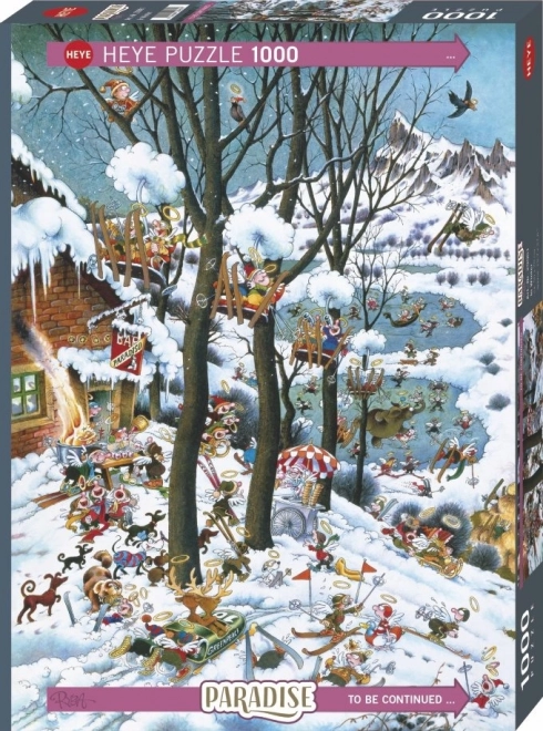 Puzzle Paradiso Invernale 1000 Pezzi