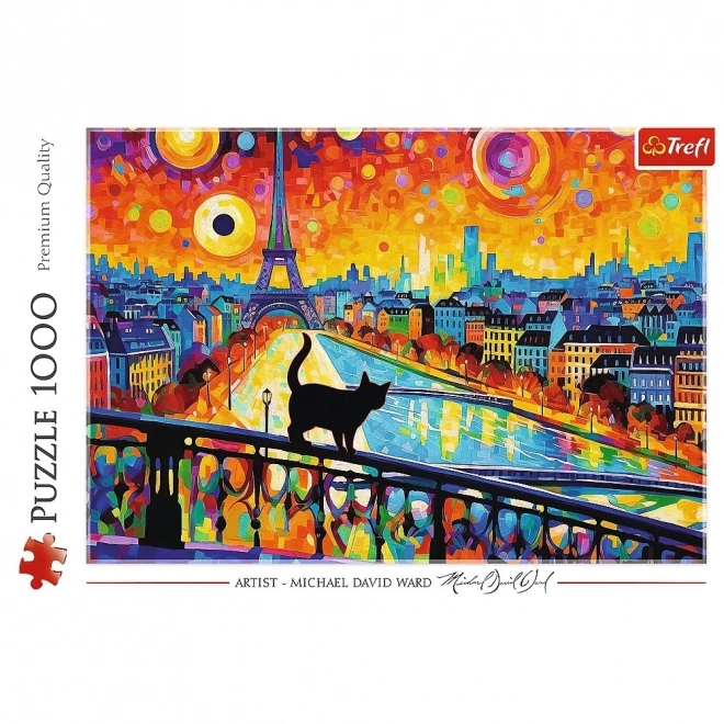 Puzzle 1000 pezzi Gatti a Parigi