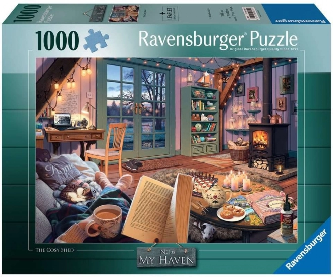 Puzzle Il Mio Rifugio: Stanza Accogliente 1000 Pezzi