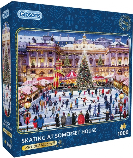 Puzzle Pattinaggio a Somerset House 1000 Pezzi