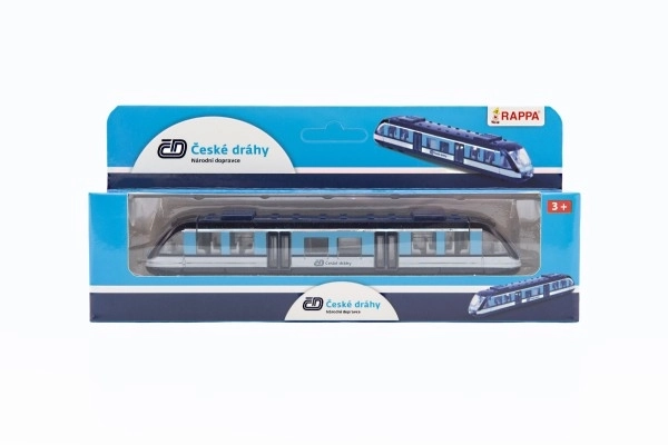 Treno regionale České dráhy 17cm in metallo/plastica