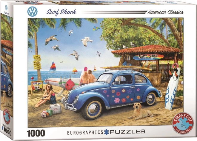 Puzzle Surfisti e Volkswagen 1000 pezzi EUROGRAPHICS