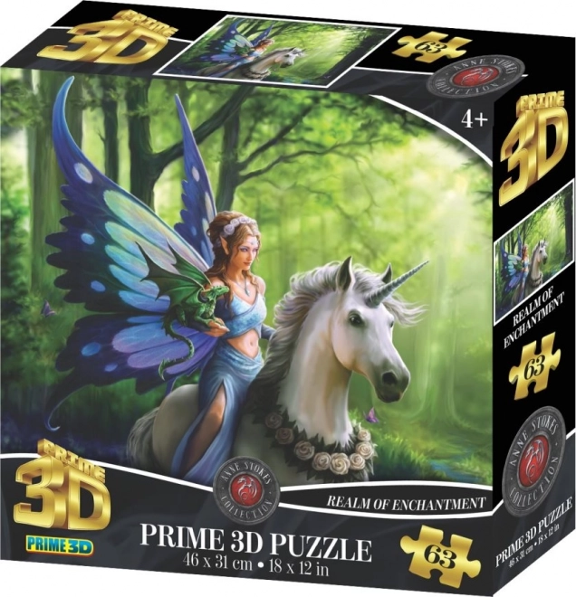 Puzzle 3D Regno magico 63 pezzi