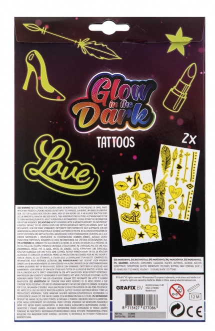 Tatuaggi luminosi per ragazzi