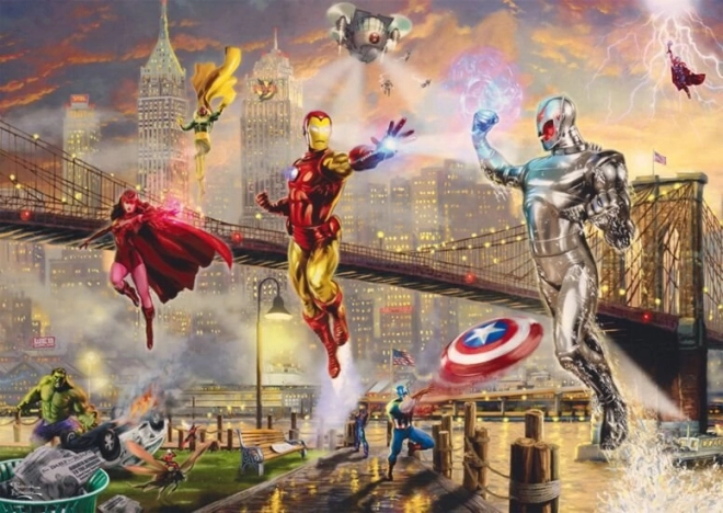 Puzzle Marvel: Iron Man - 1000 Pezzi