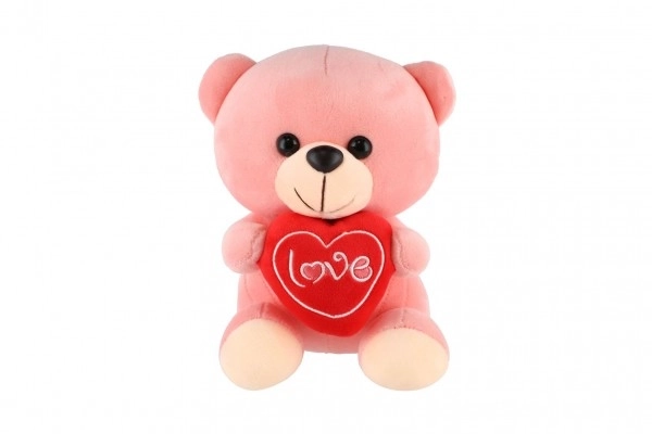 Peluche orsetto seduto con cuore