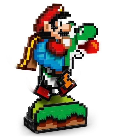 Super Mario e Yoshi - Modellino LEGO Super Mario World