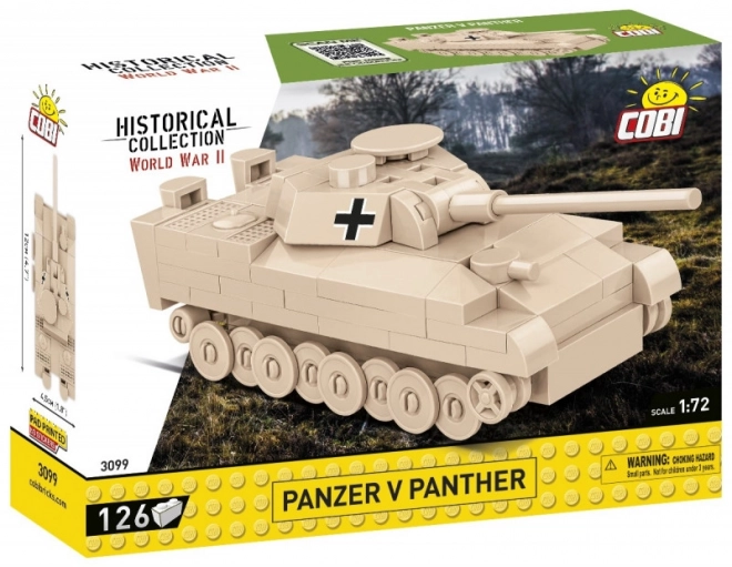 Modello in mattoncini Panzer V Panther COBI